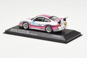 Porsche 911 997 GT3 Cup #56 M. Snow IMSA GT3 Challenge 2008 Minichamps 1:43 400086456 Metaal — afbeelding 3 van 4