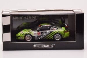 Porsche 911 997 GT3 Cup #8 E. Brown IMSA GT3 Challenge 2009 Minichamps 1:43 400096708 Metaal — afbeelding 4 van 4