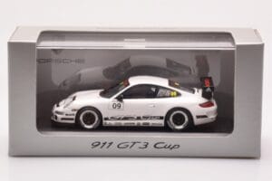Porsche 911 997 GT3 Cup #9 2009 Minichamps 1:43 WAP0200030A Metaal — afbeelding 4 van 4