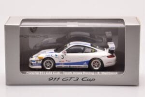Porsche 911 997 GT3 Cup #3 Team Araxa Racing R. Westbrook Porsche Carrera Cup 2007 Minichamps 1:43 WAP02012318VKK Metaal — afbeelding 4 van 4