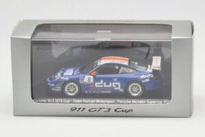 Porsche 911 997 GT3 Cup #8 M. Schrey Team Konrad Motorsport Porsche Michelin Supercup 2006 Minichamps 1:43 WAP02013217 Metaal — afbeelding 4 van 4