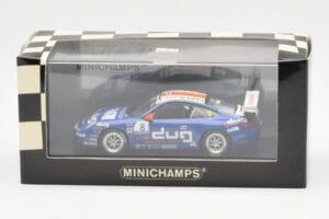 Porsche 911 997 GT3 Cup Team Konrad Motorsport #8 M. Schrey Porsche Supercup 2006 Minichamps 1:43 400066408 Metaal — afbeelding 4 van 4