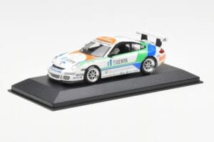Porsche 911 997 GT3 Cup Tsuchiya #80 K. Sawa Carrera Cup Asia Macau 2007 Minichamps 1:43 400076480 Metaal — afbeelding 2 van 4