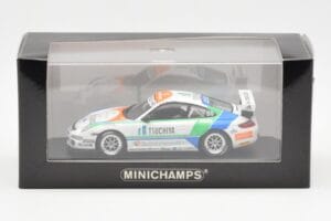 Porsche 911 997 GT3 Cup Tsuchiya #80 K. Sawa Carrera Cup Asia Macau 2007 Minichamps 1:43 400076480 Metaal — afbeelding 4 van 4