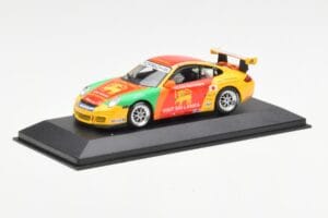Porsche 911 997 GT3 Cup Visit Sri Lanka #6 D. Malagamuwa Carrera Cup Asia Macau 2007 Minichamps 1:43 400076406 Metaal — afbeelding 2 van 4