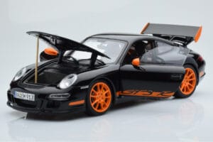 Porsche 911 997 GT3 RS Zwart AUTOart 1:18 WAP02112017 Metaal — afbeelding 2 van 8