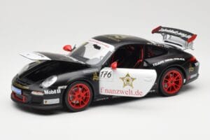 Porsche 911 997 GT3 RS #176 Team Ring Police VLN 2011 Norev 1:18 187570 Metaal — afbeelding 2 van 8