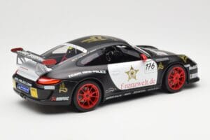 Porsche 911 997 GT3 RS #176 Team Ring Police VLN 2011 Norev 1:18 187570 Metaal — afbeelding 3 van 8