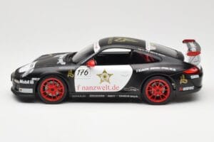 Porsche 911 997 GT3 RS #176 Team Ring Police VLN 2011 Norev 1:18 187570 Metaal — afbeelding 4 van 8