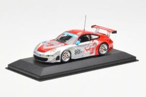 Porsche 911 997 GT3 RSR Flying Lizard #80 S. Neiman / J. Bergmeister / J. van Overbeek 24 Hours of Le Mans 2008 Minichamps 1: — afbeelding 2 van 4
