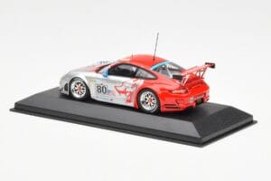 Porsche 911 997 GT3 RSR Flying Lizard #80 S. Neiman / J. Bergmeister / J. van Overbeek 24 Hours of Le Mans 2008 Minichamps 1: — afbeelding 3 van 4