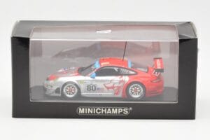 Porsche 911 997 GT3 RSR Flying Lizard #80 S. Neiman / J. Bergmeister / J. van Overbeek 24 Hours of Le Mans 2008 Minichamps 1: — afbeelding 4 van 4