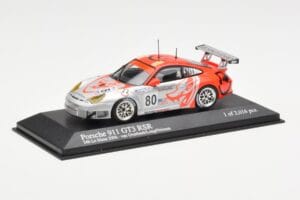 Porsche 911 997 GT3 RSR Flying Lizard #80 S. Neiman / P. Long / J. Van Overbeek 24 Hours of Le Mans 2006 Minichamps 1:43 4000 — afbeelding 2 van 4