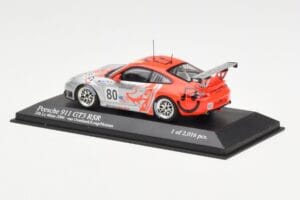 Porsche 911 997 GT3 RSR Flying Lizard #80 S. Neiman / P. Long / J. Van Overbeek 24 Hours of Le Mans 2006 Minichamps 1:43 4000 — afbeelding 3 van 4