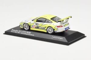 Porsche 911 997 GT3 RSR Krohn Racing #90 J. Bergmeister / T. Jonsson / T. Krohn 24 Hours of Le Mans 2006 Minichamps 1:43 4000 — afbeelding 3 van 4