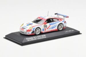 Porsche 911 997 GT3 RSR Matmut #76 P. Narac / R. Lietz / P. Long 24 Hours of Le Mans 2007 Minichamps 1:43 400076776 Metaal — afbeelding 2 van 4