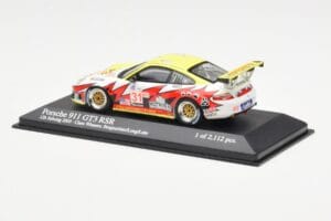 Porsche 911 997 GT3 RSR #31 J. Bergmeister / P. Long / L. Luhr 12 Hours of Sebring Class Winners 2005 Minichamps 1:43 4000564 — afbeelding 3 van 4