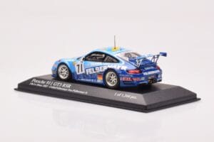 Porsche 911 997 GT3 RSR #71 Felbermayr-Proton M. Collin 24 Hours of Le Mans 2007 Minichamps 1:43 400076771 Metaal — afbeelding 3 van 4
