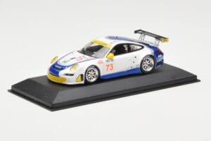 Porsche 911 997 GT3 RSR Tafel Racing #73 J. Tafel / J. Farnbacher 12 Hours of Sebring 2010 Minichamps 1:43 400076473 Metaal — afbeelding 2 van 4