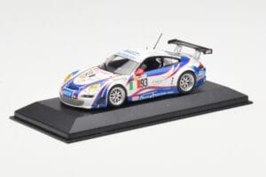 Porsche 911 997 GT3 RSR #93 Nielsen / C. Ehret / A. Simonsen 24 Hours of Le Mans 2007 Minichamps 1:43 400076793 Metaal — afbeelding 2 van 4