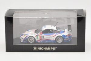 Porsche 911 997 GT3 RSR #93 Nielsen / C. Ehret / A. Simonsen 24 Hours of Le Mans 2007 Minichamps 1:43 400076793 Metaal — afbeelding 4 van 4