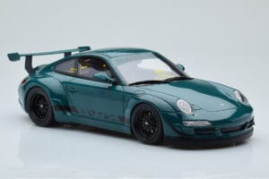 Porsche 911 997 RWB Syunkashuto Groen GT Spirit 1:18 GT896 Hars — afbeelding 4 van 6