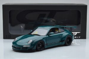 Porsche 911 997 RWB Syunkashuto Groen GT Spirit 1:18 GT896 Hars — afbeelding 6 van 6