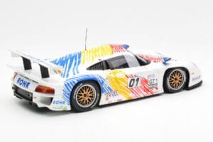 Porsche 911 GT1 #1 A. McNish / R. Sullivan / U. Alzen Rohr Motorsport Daytona 24 Hours 1998 UT Models 1:18 39611 Metaal — afbeelding 2 van 6