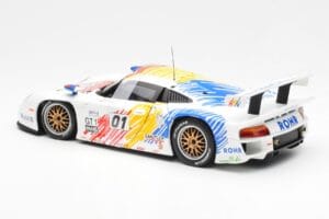 Porsche 911 GT1 #1 A. McNish / R. Sullivan / U. Alzen Rohr Motorsport Daytona 24 Hours 1998 UT Models 1:18 39611 Metaal — afbeelding 5 van 6