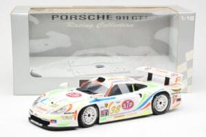 Porsche 911 GT1 #38 T. Boutsen / M. Kelleners 24 Hours of Le Mans 1998 UT Models 1:18 39817 Metaal — afbeelding 6 van 6