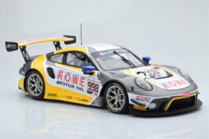 Porsche 911 GT3 R Rowe Racing #998 F. Makowiecki / A. Pilet / N. Tandy 2nd Place 24 Hours of Spa-Francorchamps 2019 Minichamp — afbeelding 4 van 6