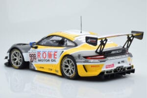 Porsche 911 GT3 R Rowe Racing #998 F. Makowiecki / A. Pilet / N. Tandy 2nd Place 24 Hours of Spa-Francorchamps 2019 Minichamp — afbeelding 5 van 6