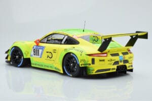 Porsche 911 GT3 R Manthey Racing #911 F. Scherer / K. Estre / R. Dumas / L. Vanthoor / E. Bamber 24 Hours of Nurburgring 2018 — afbeelding 5 van 6