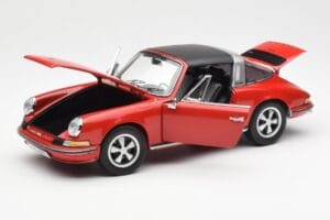 Porsche 911 Targa S Rood Schuco 1:18 450036200 Metaal — afbeelding 2 van 9