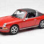 Porsche 911 Targa S Rood Schuco 1:18 450036200