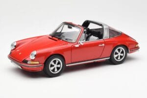 Porsche 911 Targa S Rood Schuco 1:18 450036200 Metaal — afbeelding 3 van 9