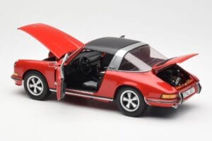 Porsche 911 Targa S Rood Schuco 1:18 450036200 Metaal — afbeelding 6 van 9