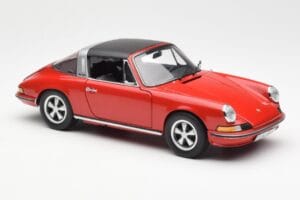 Porsche 911 Targa S Rood Schuco 1:18 450036200 Metaal — afbeelding 7 van 9
