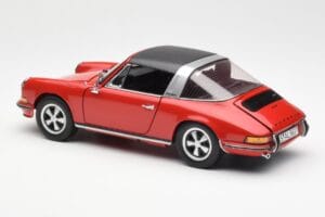 Porsche 911 Targa S Rood Schuco 1:18 450036200 Metaal — afbeelding 8 van 9
