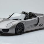 Porsche 918 Spyder Prototype Grijs Metallic Minichamps 1:18