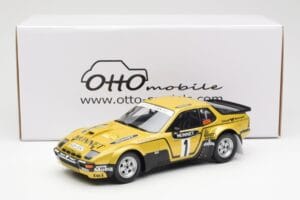 Porsche 924 Carrera GTS Gr.4 #1 W. Rohrl / C. Geistdorfer Rally Hessen Winner 1981 Otto 1:18 OT442 Hars — afbeelding 6 van 6