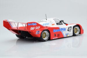 Porsche 956K Grand Prix Preston Henn T-Bird Swap Shop #47 D. Galica / D. Sutherland / P. Henn Brands Hatch 1000km 1983 Minich — afbeelding 2 van 6