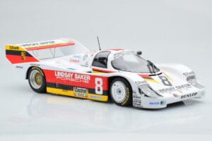 Porsche 956K Lindsay Saker #8 B. Wollek / C. Serra / S. Johansson 1000km Kyalami 1983 Minichamps 1:18 155836698 Metaal — afbeelding 4 van 6