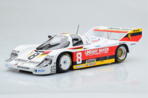 Porsche 956K Lindsay Saker #8 B. Wollek / C. Serra / S. Johansson 1000km Kyalami 1983 Minichamps 1:18