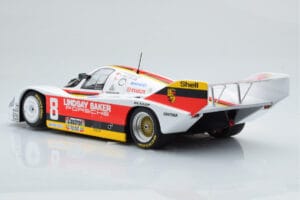 Porsche 956K Lindsay Saker #8 B. Wollek / C. Serra / S. Johansson 1000km Kyalami 1983 Minichamps 1:18 155836698 Metaal — afbeelding 5 van 6