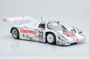 Porsche 956K Liqui Moly Brun Racing #33 H-J. Stuck / H. Grohs / W. Brun 1000km Spa 1983 Minichamps 1:18 155836633 Metaal — afbeelding 4 van 6