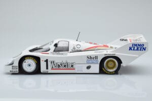 Porsche 956K Warsteiner #1 B. Wollek / S. Johansson DRM Zolder Winner 1983 Minichamps 1:18 CA-WOL-06 Metaal — afbeelding 3 van 6