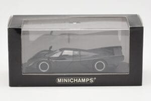 Porsche 962 Dauer Street Zwart Mat Minichamps 1:43 430064002 Metaal — afbeelding 4 van 4