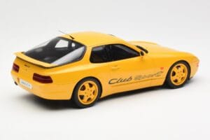 Porsche 968 Clubsport Geel GT Spirit 1:18 GT129 Hars — afbeelding 2 van 6