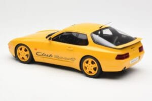 Porsche 968 Clubsport Geel GT Spirit 1:18 GT129 Hars — afbeelding 5 van 6